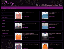 Tablet Screenshot of handbag.com.sg